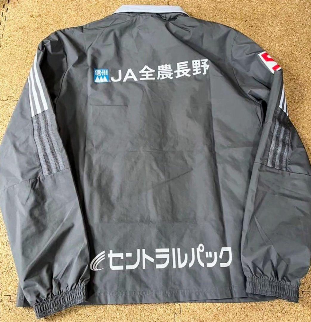 だ*い様 最終値下げ 松本山雅 adidas フード付きジャケットLサイズ