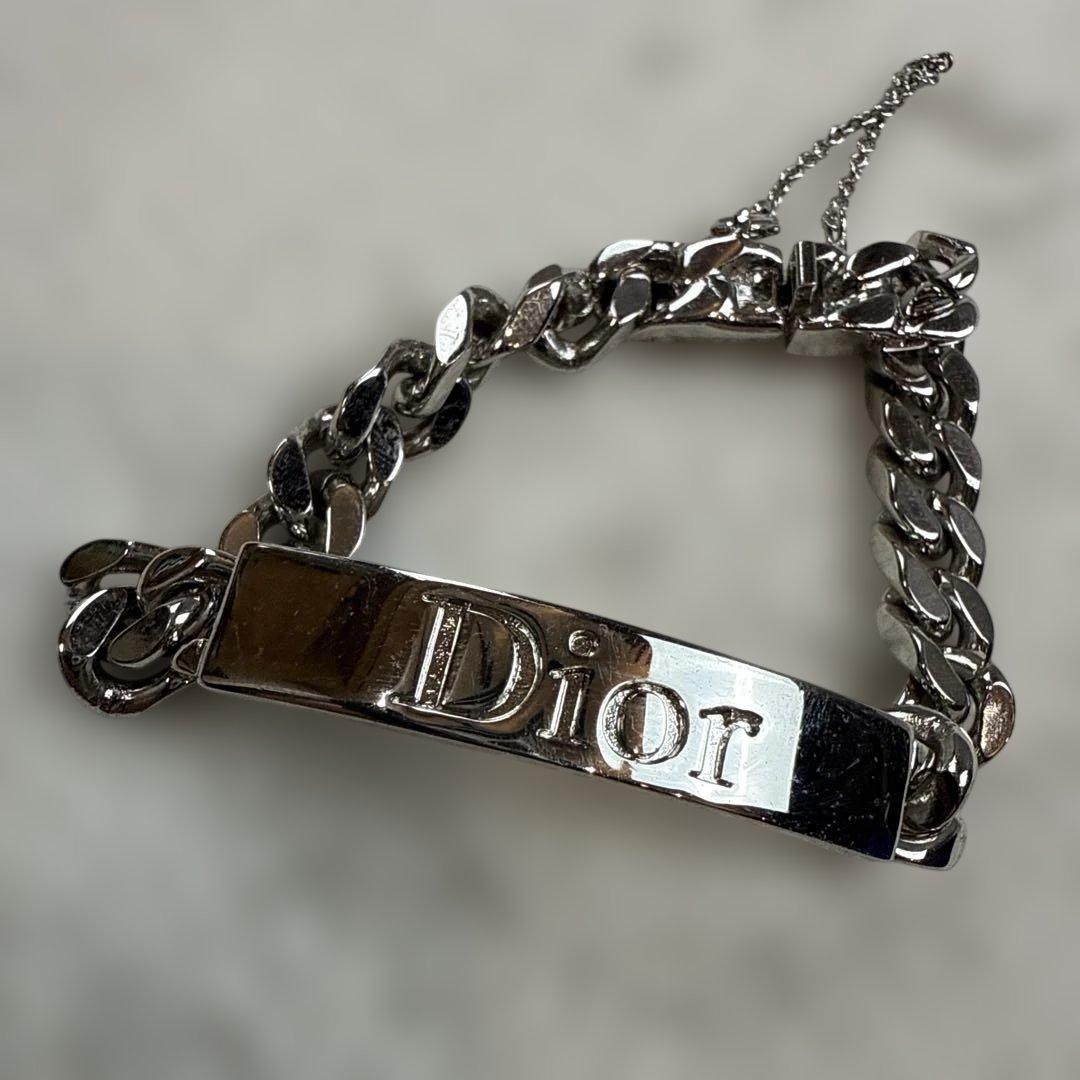 クリスチャンディオール　プレート喜平ブレスレット 中古・古着通販】Christian Dior (クリスチャン ディオール) 喜平