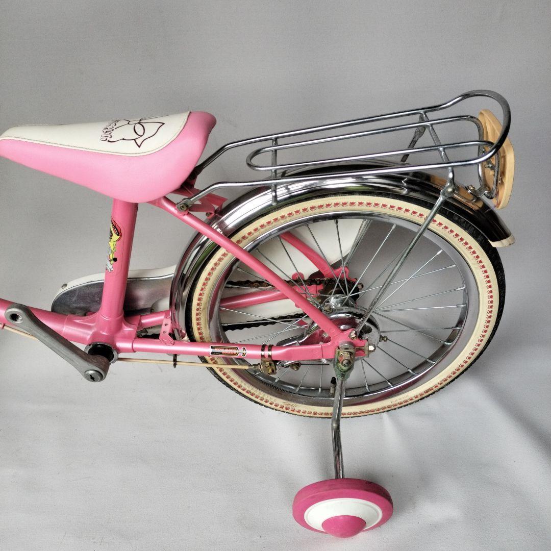 デッドストック 幼児用自転車 リボンの騎士 ブリジストン 昭和レトロ