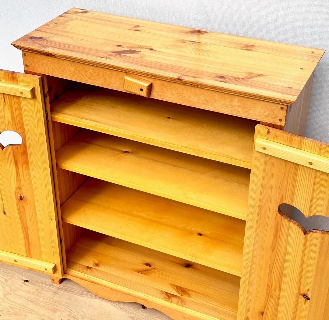専用、カントリー家具 シューズボックス ウォールシェルフ - メルカリ