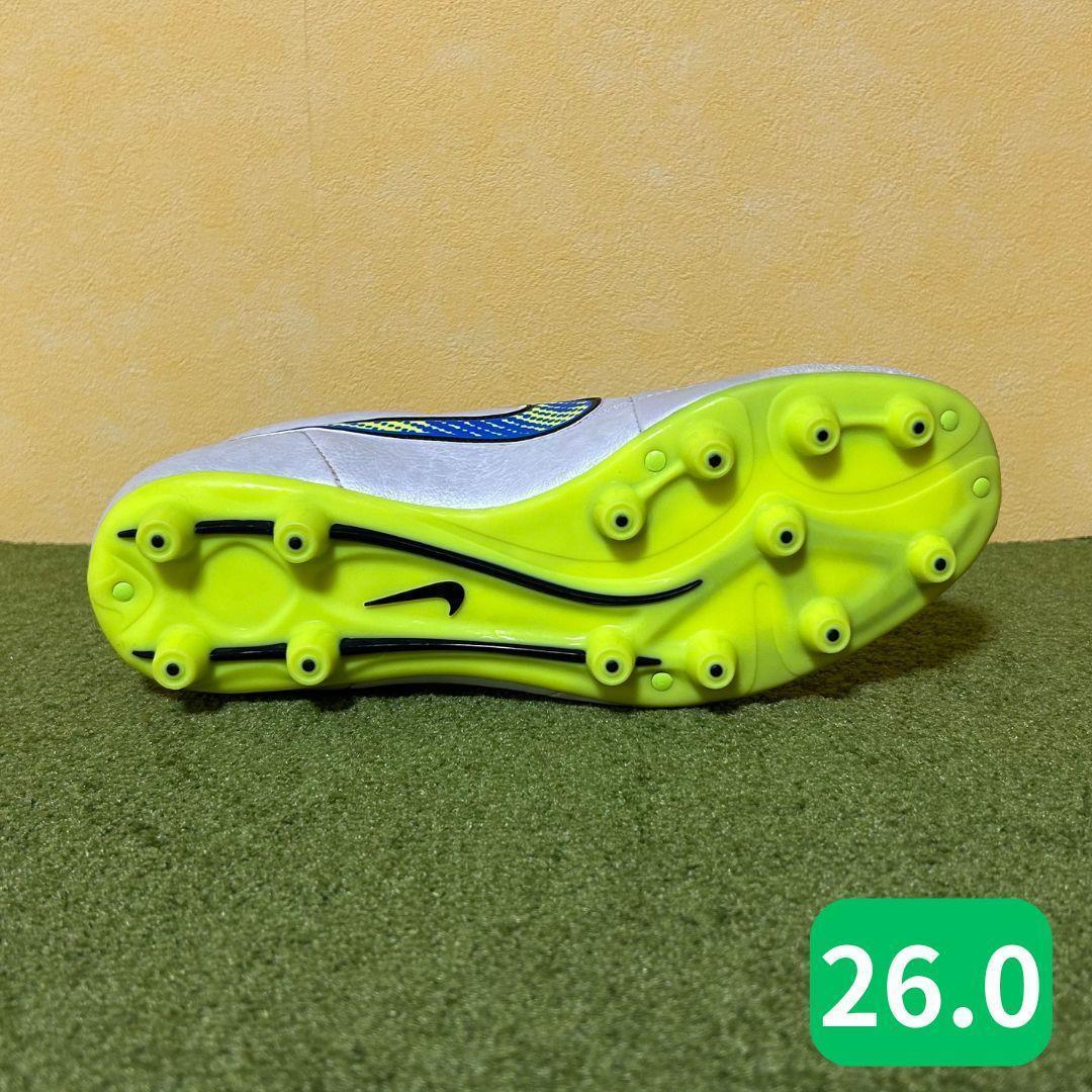 新品 未使用 サッカースパイク ナイキ ティエンポ HG 激レア 26.0cm