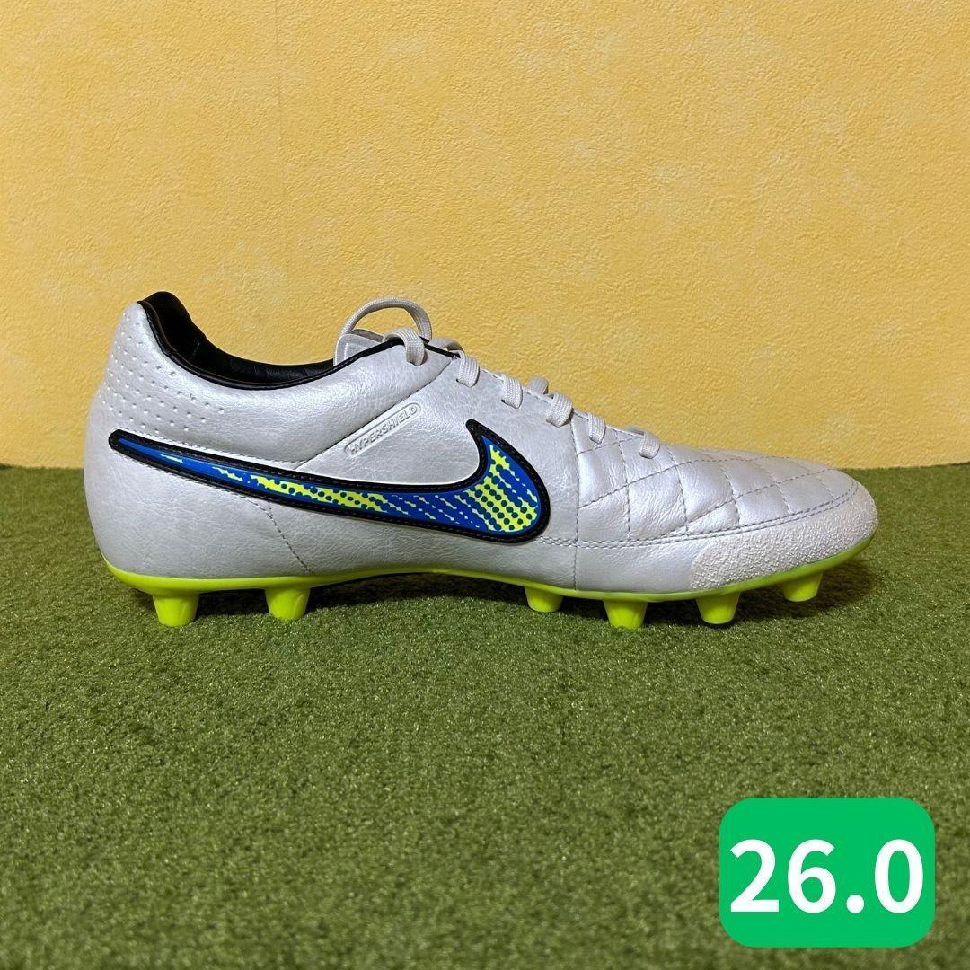 新品 未使用 サッカースパイク ナイキ ティエンポ HG 激レア 26.0cm