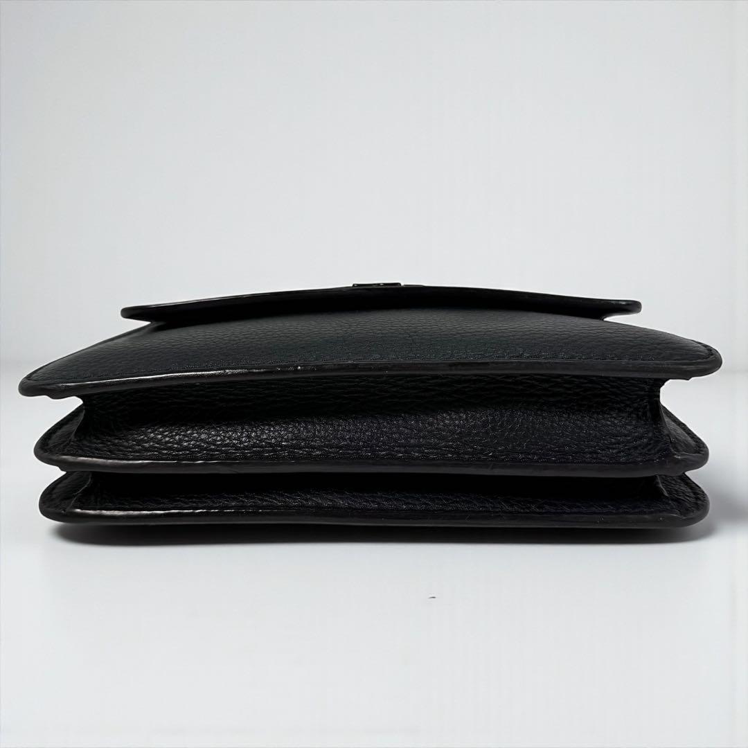 《美品》トリーバーチ ショルダーバック アクセサリーポーチ レザー ゴールド金具