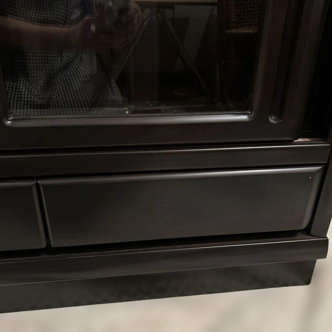 小島工芸 書棚引き戸ガラス