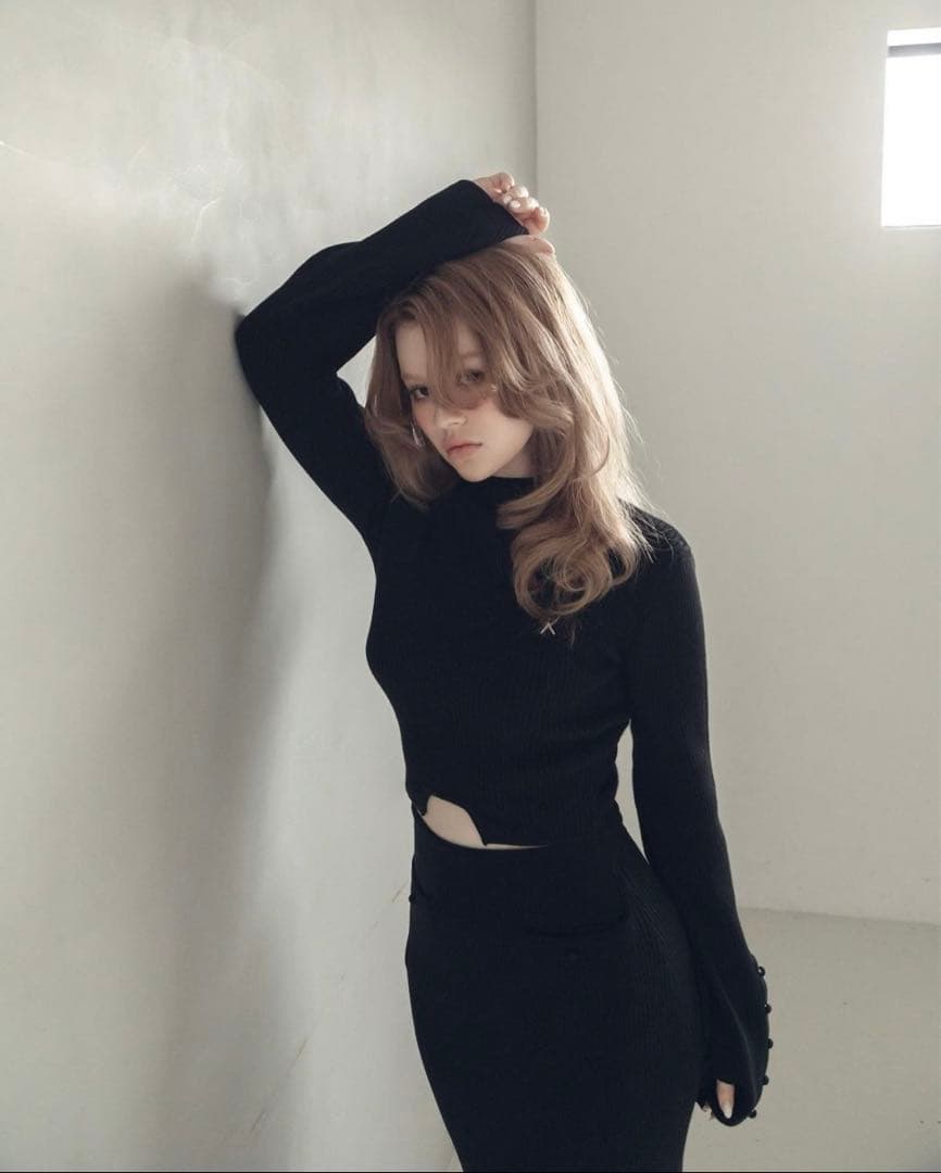 アンドマリー andmary セットアップ ニット スカート - メルカリ