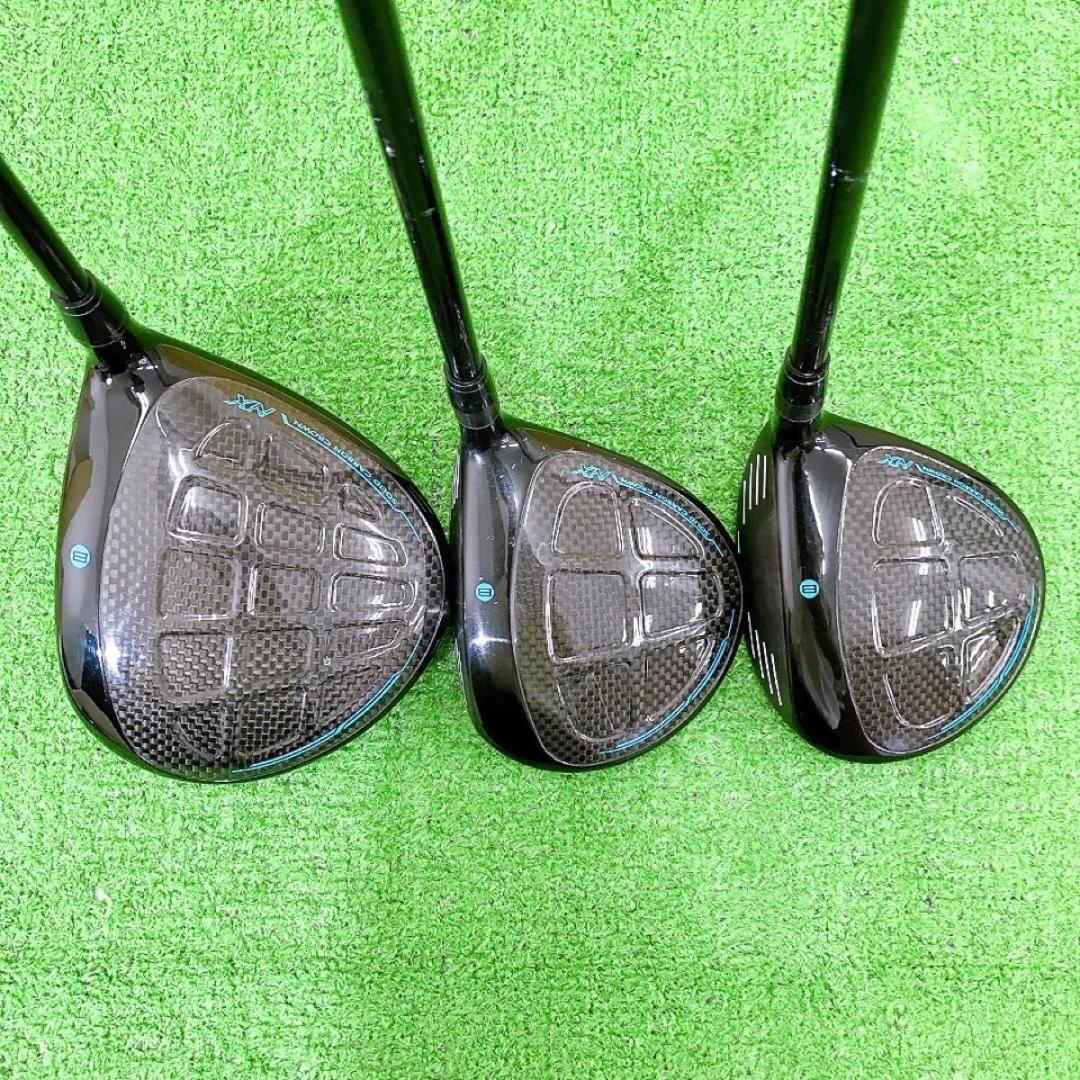 シ16★超希少女性用レフティ★BERES NX 3本レディースクラブセット A左