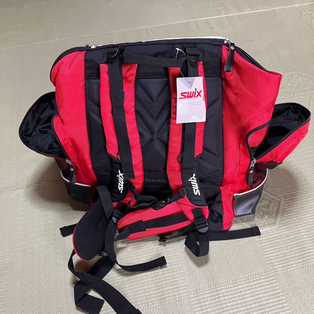 SWIX スキー用バックパック 赤黒 Amazon.co.jp: SWIX リュック スキー
