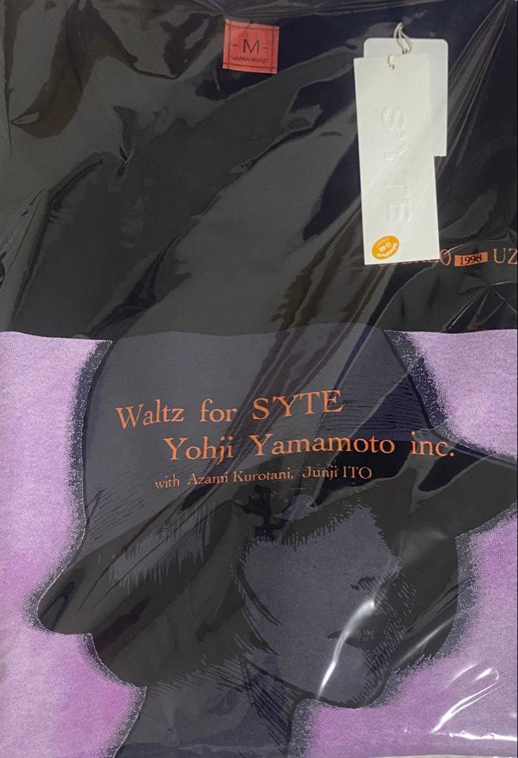 S'YTE サイト ヨウジヤマモト tシャツ 伊藤潤二 うずまき 黒谷あざみ