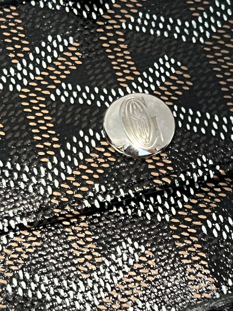 GOYARD シアン・グリ ペット ポーチ ブラック 犬の散歩