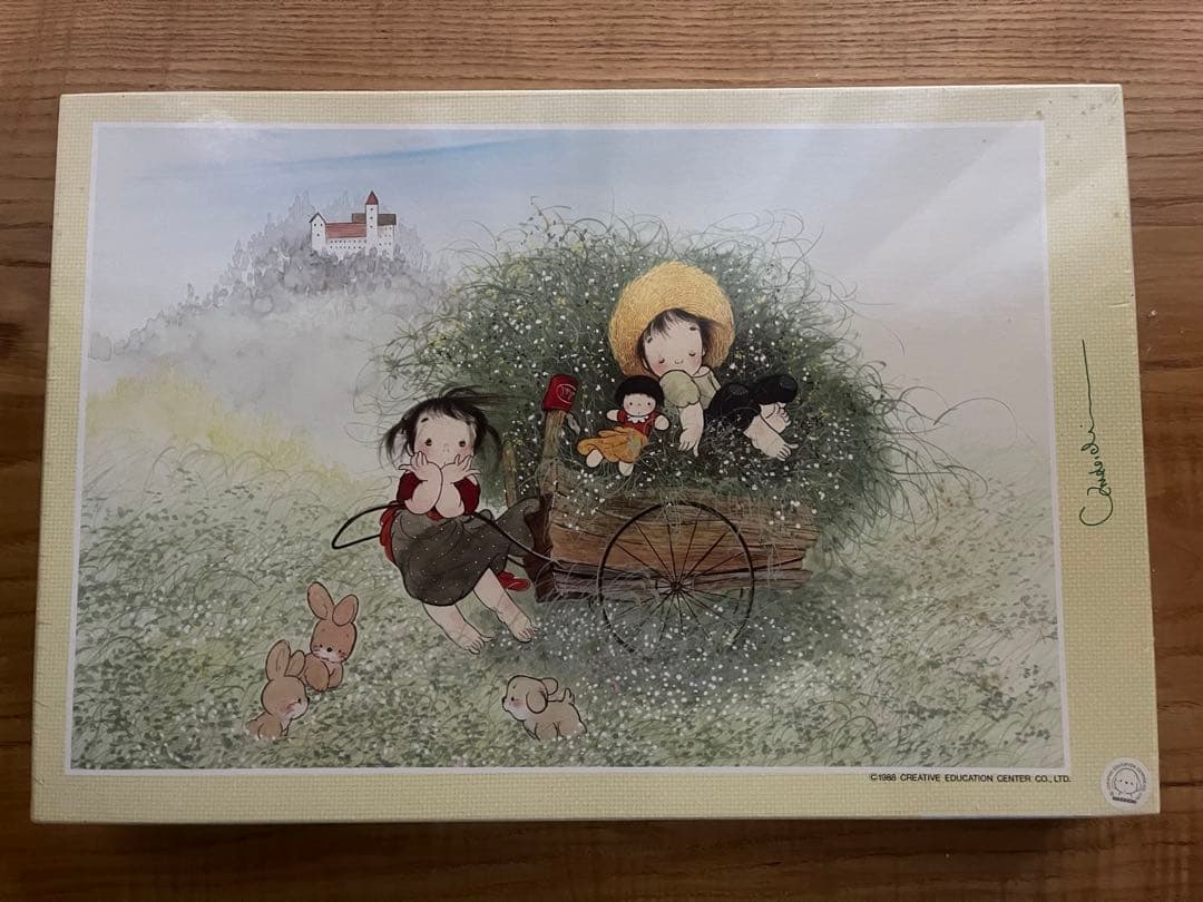 わたせせいぞう グッドニュースは桜の木の下で ジグソーパズル 500ピース