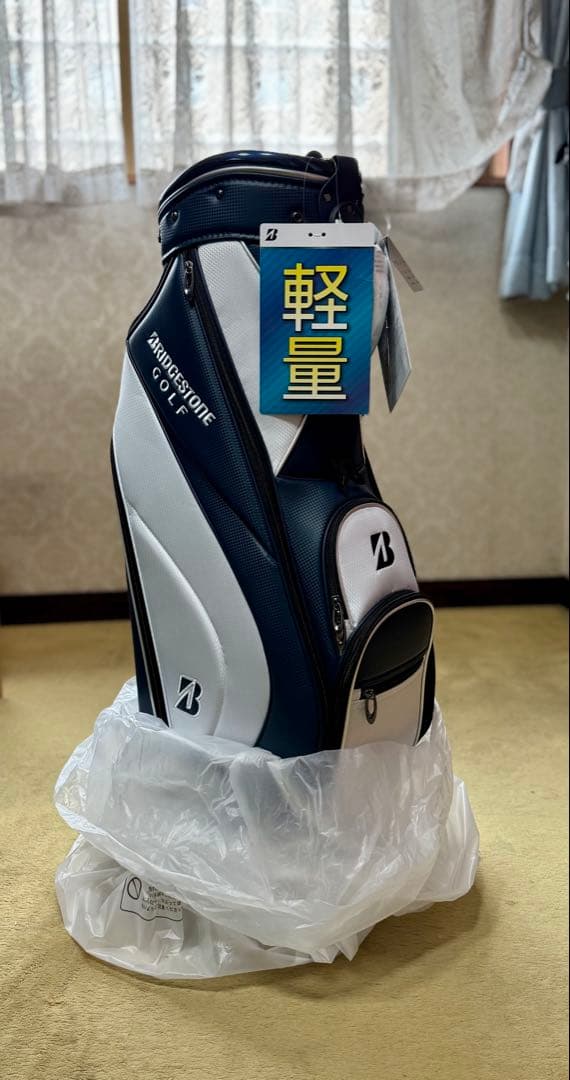 新品・未使用／ブリヂストン 軽量 キャディバッグ 2.9kg