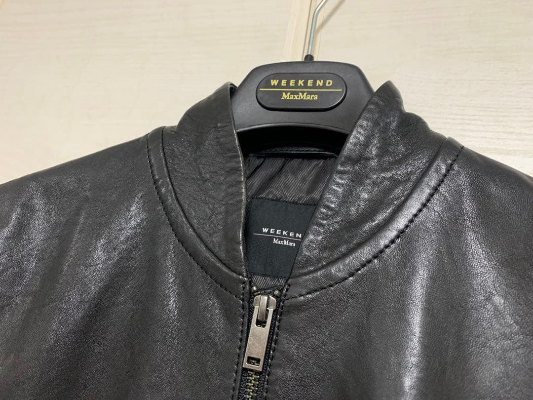 weekend Max Mara ラムレザージャケット《美品》