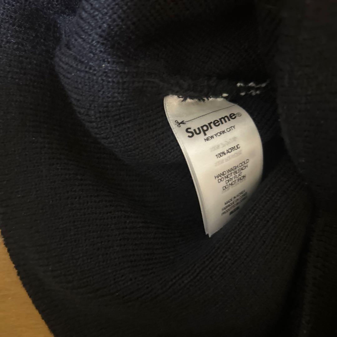 オンライン ストアファッション - Supreme ニット帽 FUCK MONEY 黒