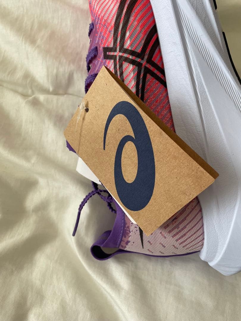 新品ASICS MEGABLAST 25.0cm EDOPURPLE/BLACK