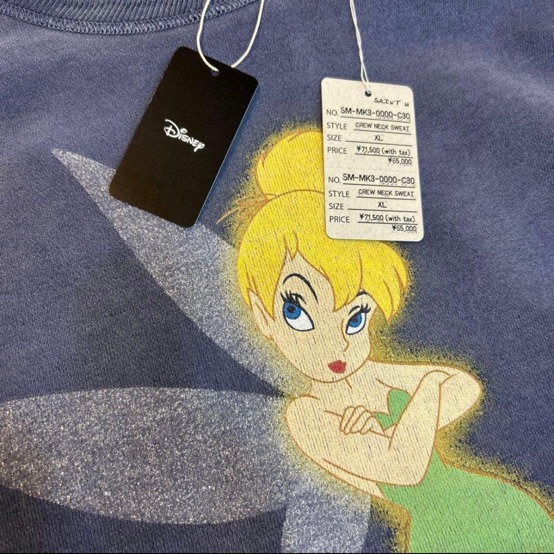 セントマイケル Disney ティンカー・ベル クルーネックスウェット XL