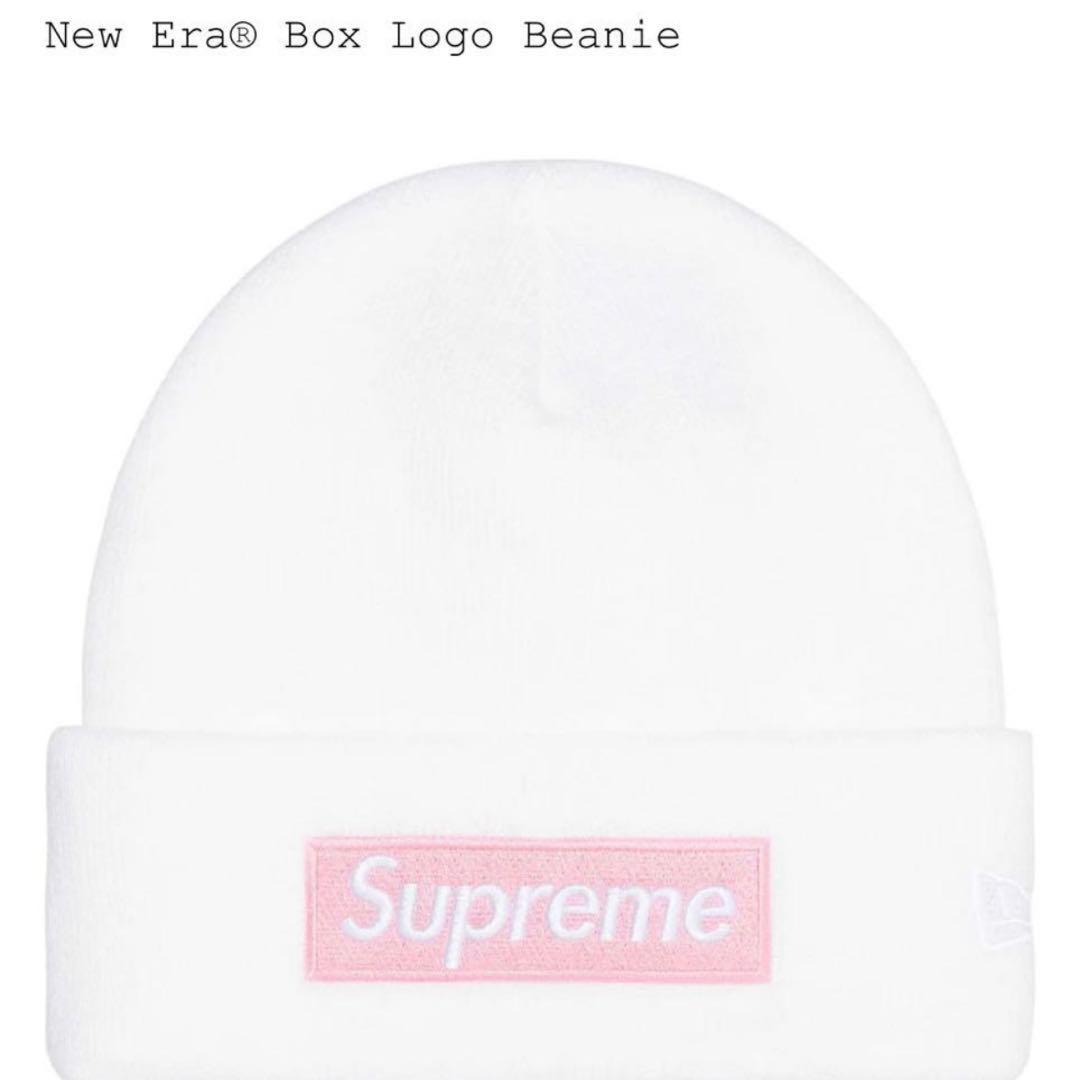 Supreme Box Logo Beanie ホワイト　ビーニー Supreme x New Era Box Logo Beanie | White | FARFETCH