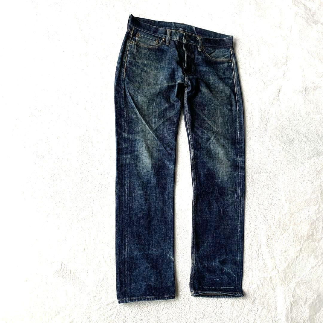 完璧！ラルフローレン デニム&サプライ デニムパンツ セルビッジ ヒゲ