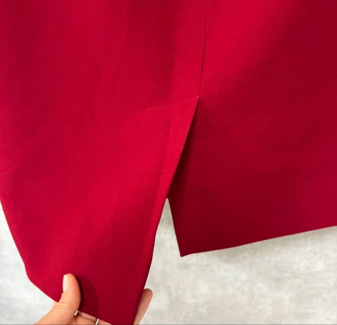 DOLCE & GABBANA 赤 ミニドレス 50-52 IT - メルカリ