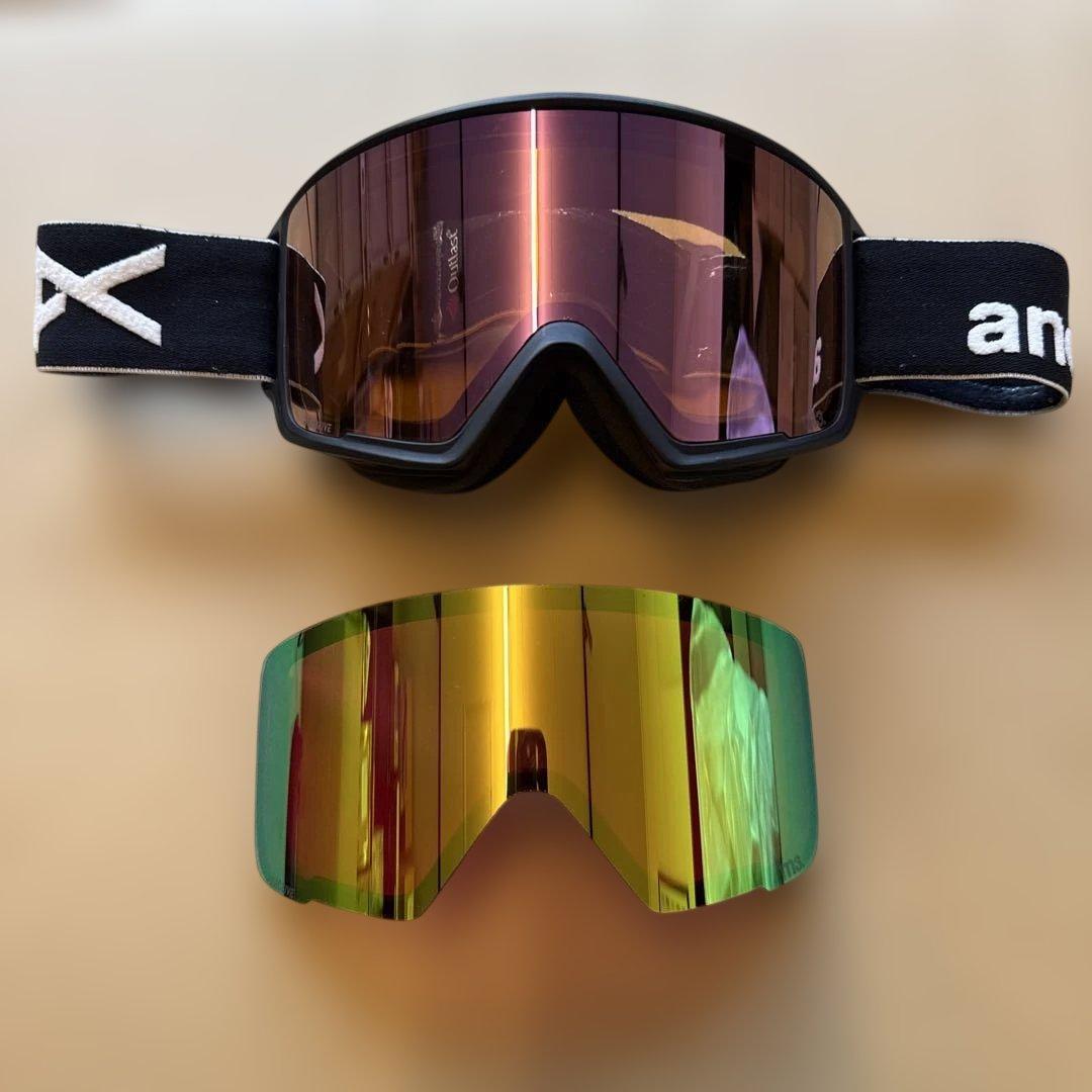 ANON M3 ゴーグル MFI フェイスマスク セット BURTON anon. m3