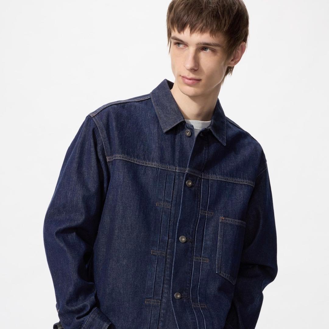 UNIQLO デニムトラッカージャケット XXL 完売サイズ - メルカリ