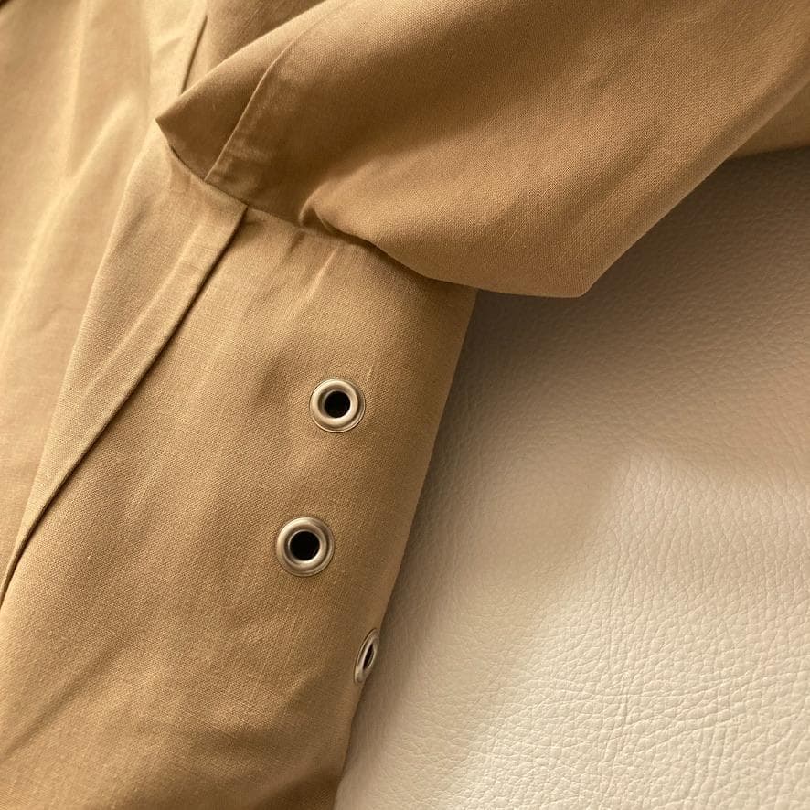 大人気】マッキントッシュロンドン ゴム引きコート 茶タグ 38 ベージュ