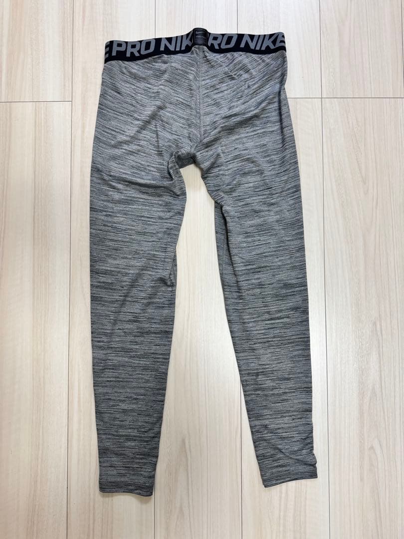 Nike Pro コンプレッションタイツ ヘザーグレー Lサイズ ナイキ プロ