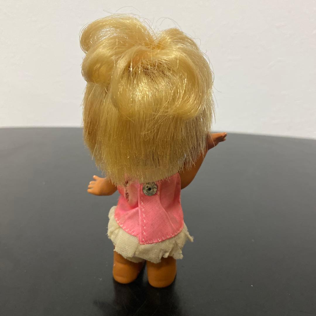 当時物 S JAPAN セキグチ ソフビ人形 ローラちゃん くろんぼ人形