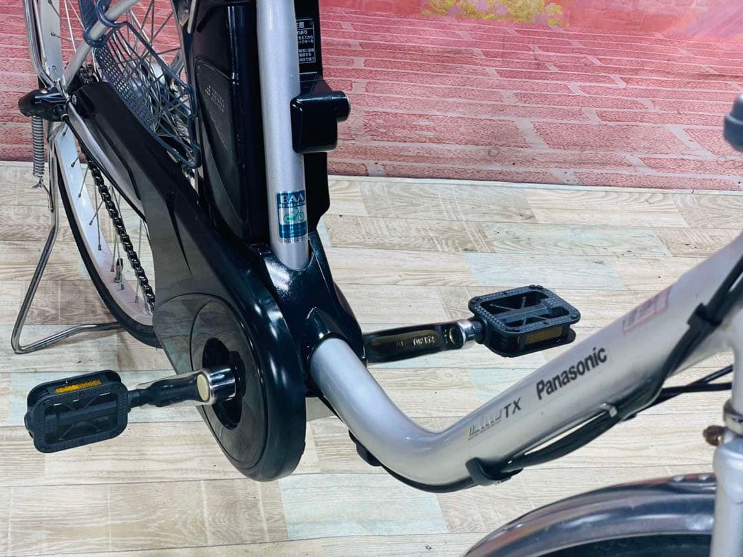 K2898 電動自転車パナソニック ママチャリ 24インチ 8.9Ah 送料無料