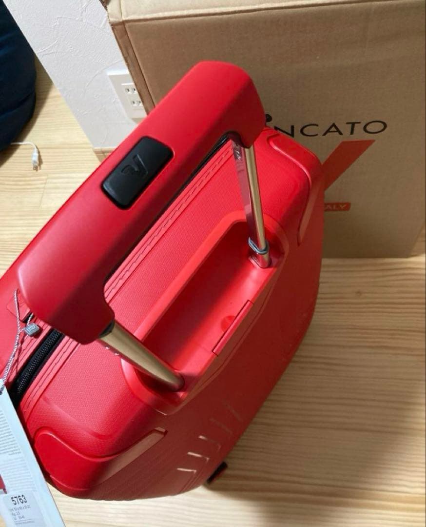 新品イタリア製キャリーケース ロンカート イプシロン35～40L レッド