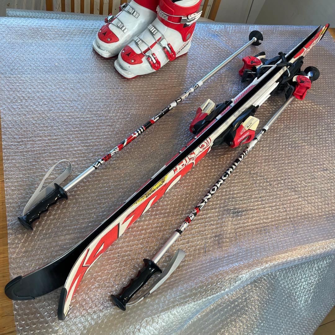 ジュニア　スキー　ATOMICストックredster 130cm 23.5cm
