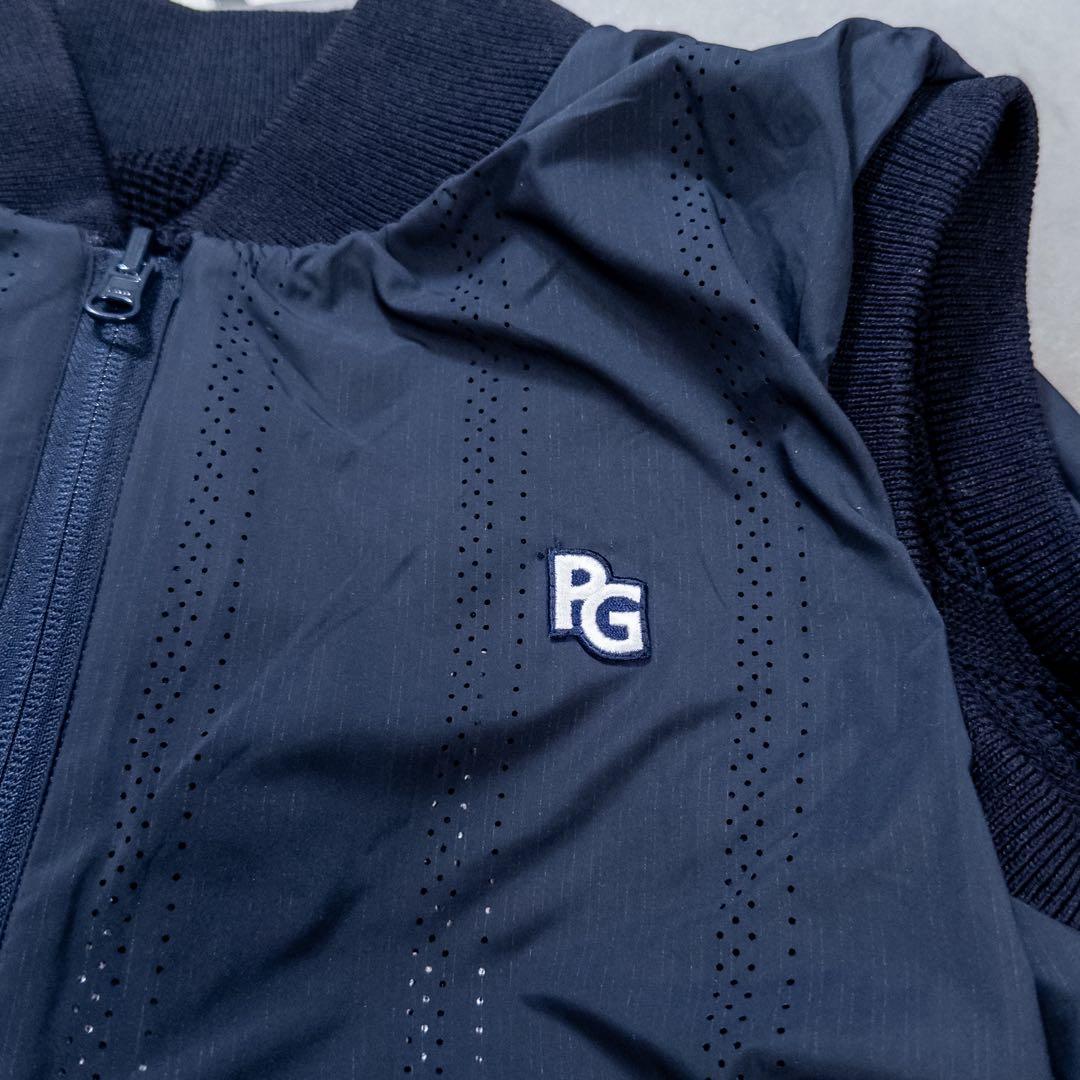 PEARLY GATES 変形チェックスタンドネックベスト レディース - メルカリ