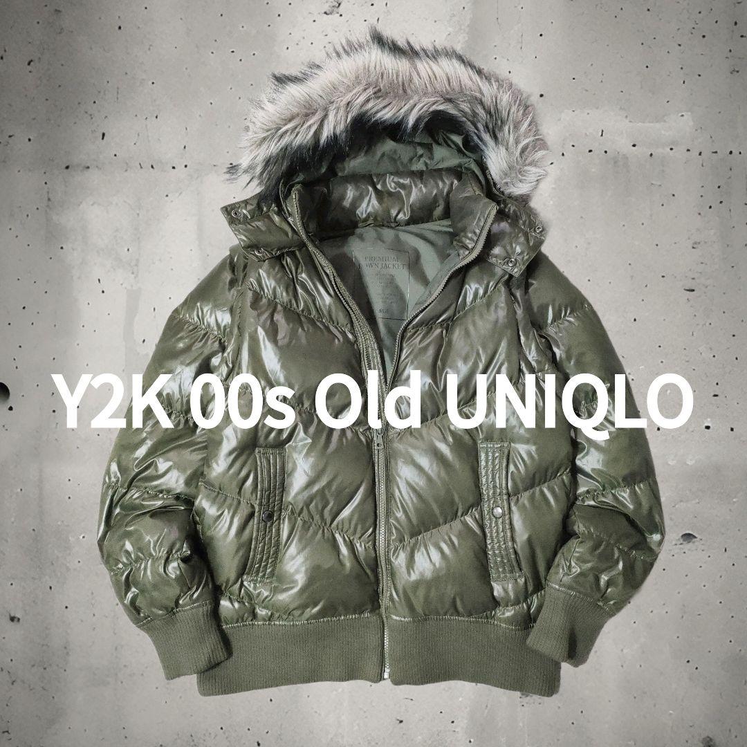 Y2K 00s オールドユニクロ ダウンジャケット 平成 お兄系 プレミアム