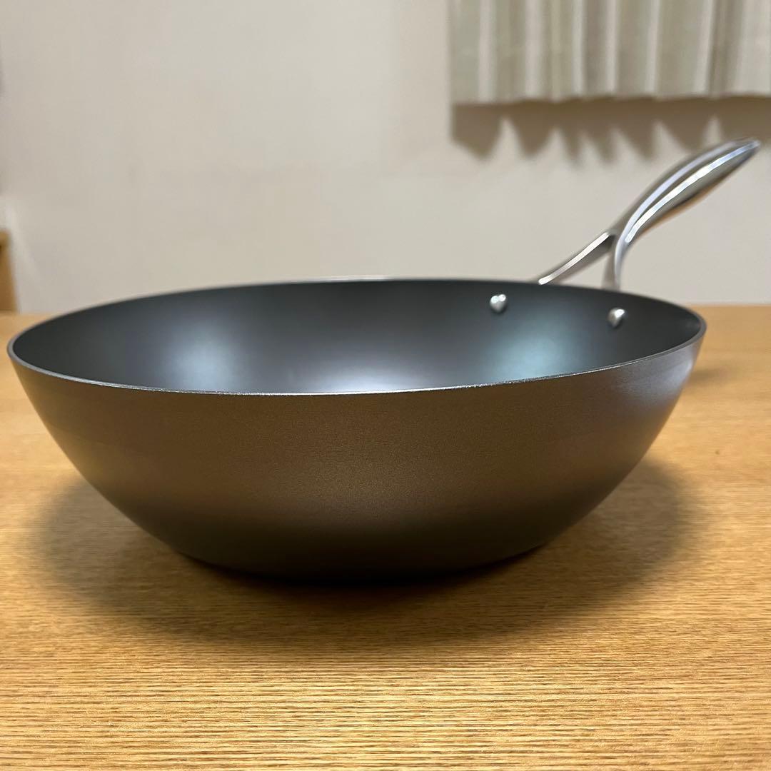 新品】窒化加工 ／ 鉄深型フライパン（26cm） ／錆びにくい！感動