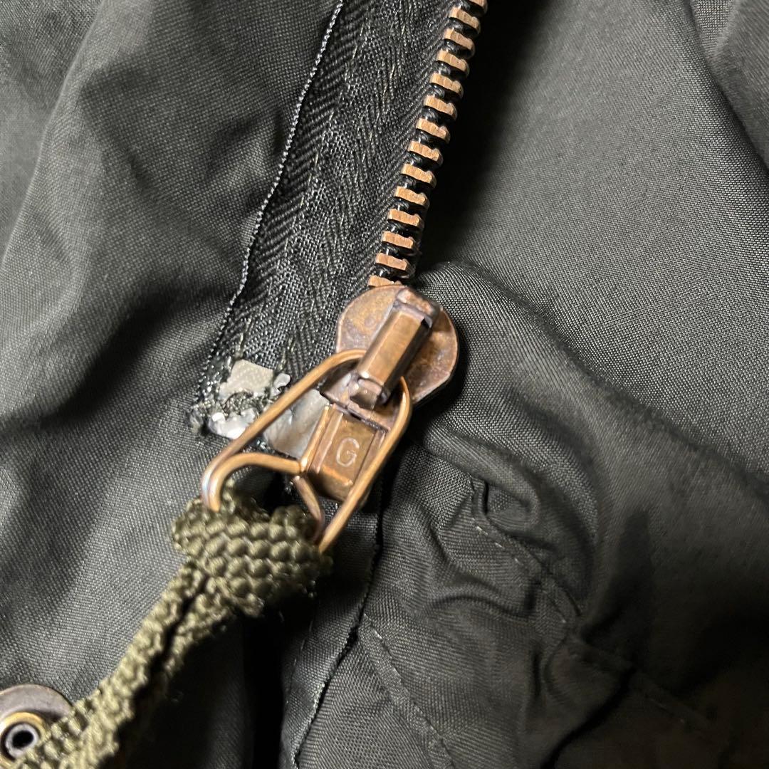 U.S.ARMY M65 フィッシュテールパーカ 黒染め 米軍実物 モッズコート