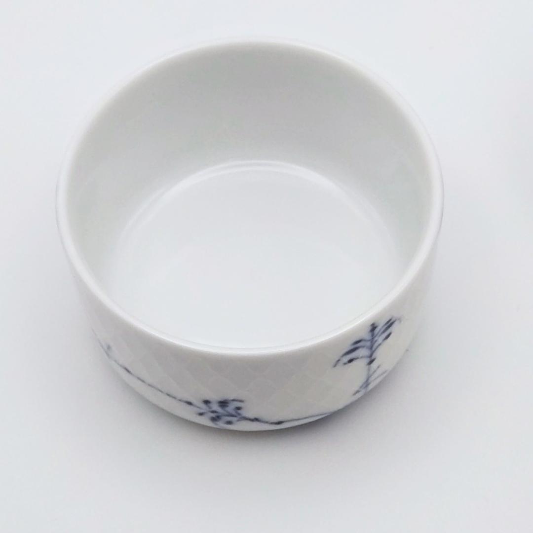 未使用品 ロイヤルコペンハーゲン ブルーパルメッテ ボックスラウンド