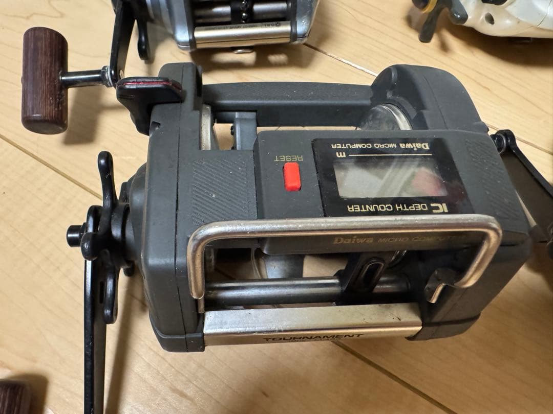 海釣り用リール4点セット シマノ・ダイワ 船釣り