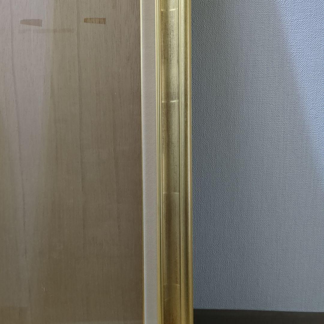 金色 F15 号 油彩額縁 木製 中古 金色 F15 号 油彩額縁 木製 中古 金色 F15