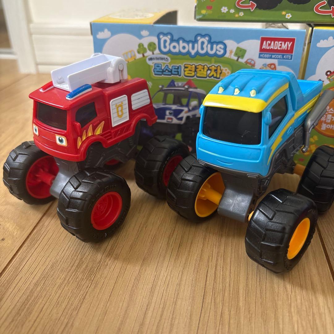 ベビーバス BabyBus モンスターカー 5台セット ベイビーバス - メルカリ