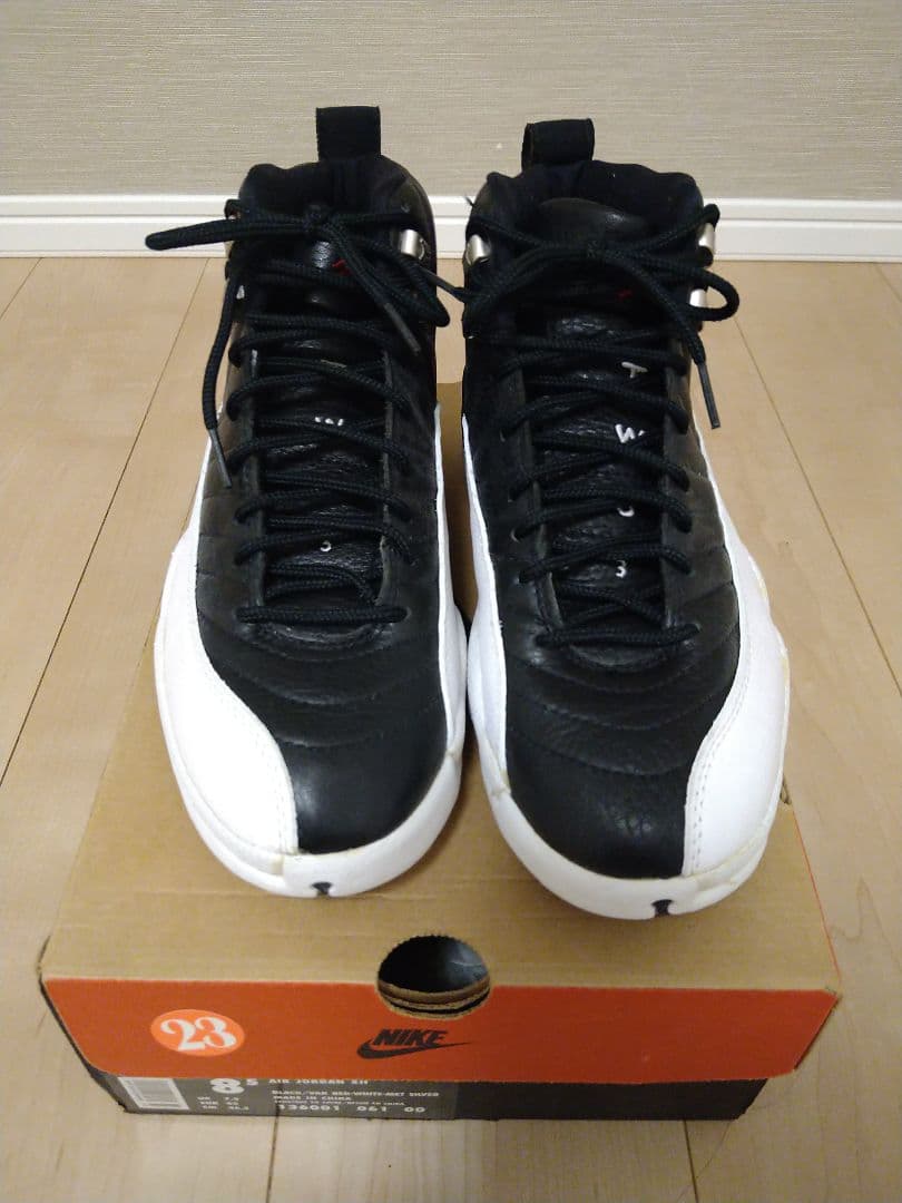 S*M様 【新品・デットストック】ナイキ エアジョーダン12 AIRJORDAN JORDAN BRAND AIR JORDAN 12 RETRO WHITE/BLACK-TAXI（ジョーダン