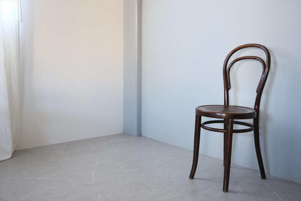 フランスアンティークThonet製ベントウッドチェア/カフェイス92-241-2