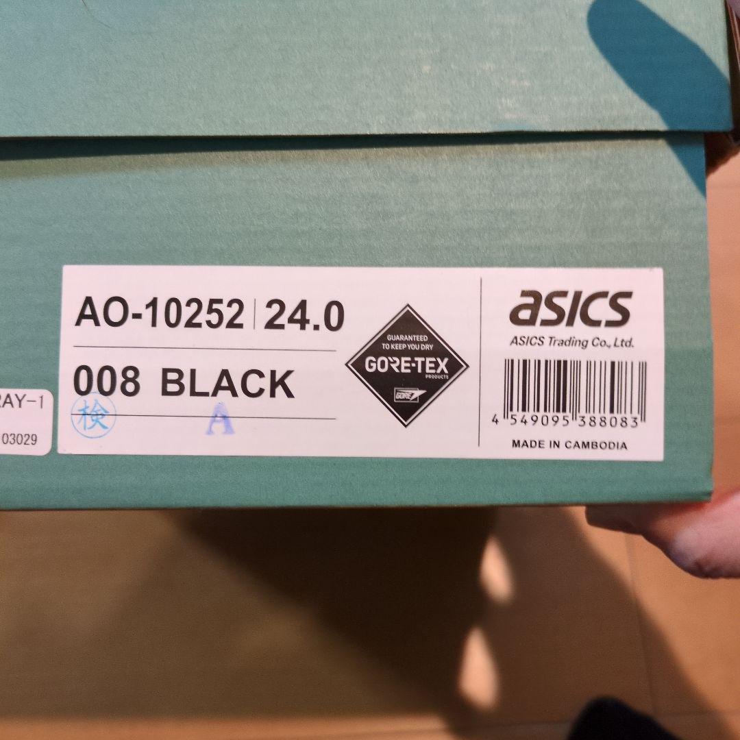 アシックスAcueZ GORE-TEX ローファー　24.0cm