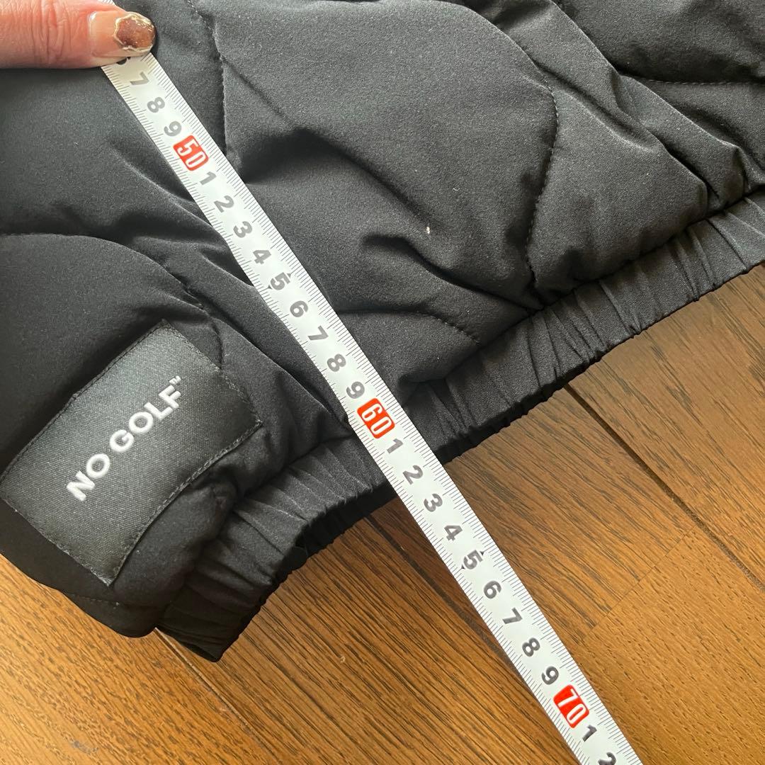 極美品/希少】NO GOLF × CLUBHAUS キルティングベスト XS｜極美品/希少】
