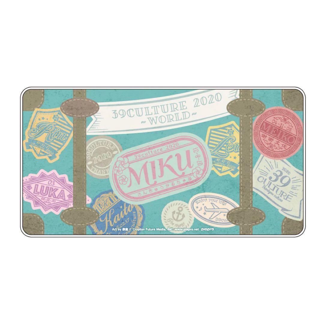 初音ミク モバイルバッテリー 39culture 2020 World 赤倉 - メルカリ