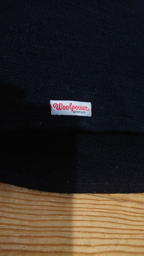 《woolpower ウールパワー》 フルジップジャケット 600 ブラック