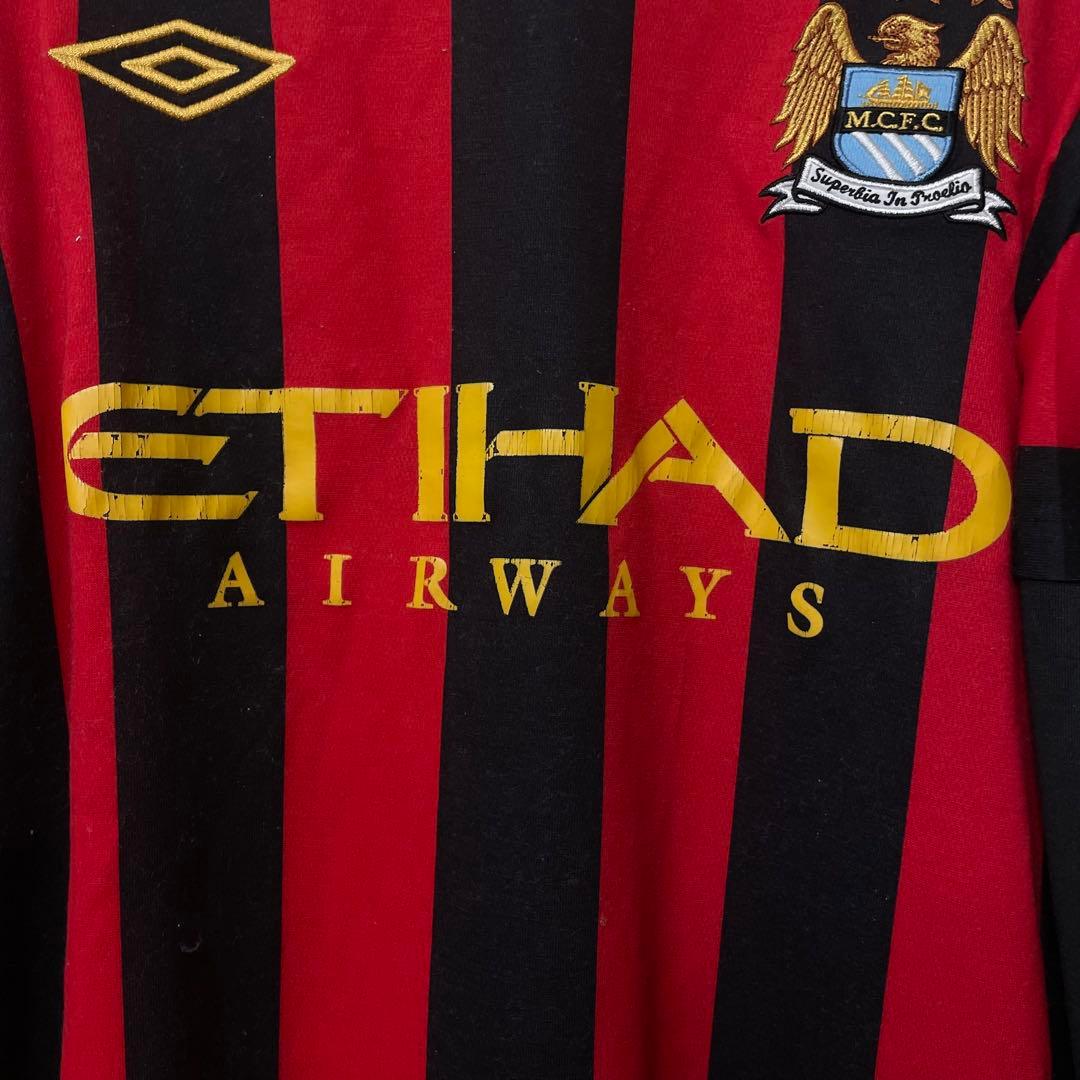 11-12 マンチェスターシティ 長袖 ユニフォーム ロンT マンC - メルカリ