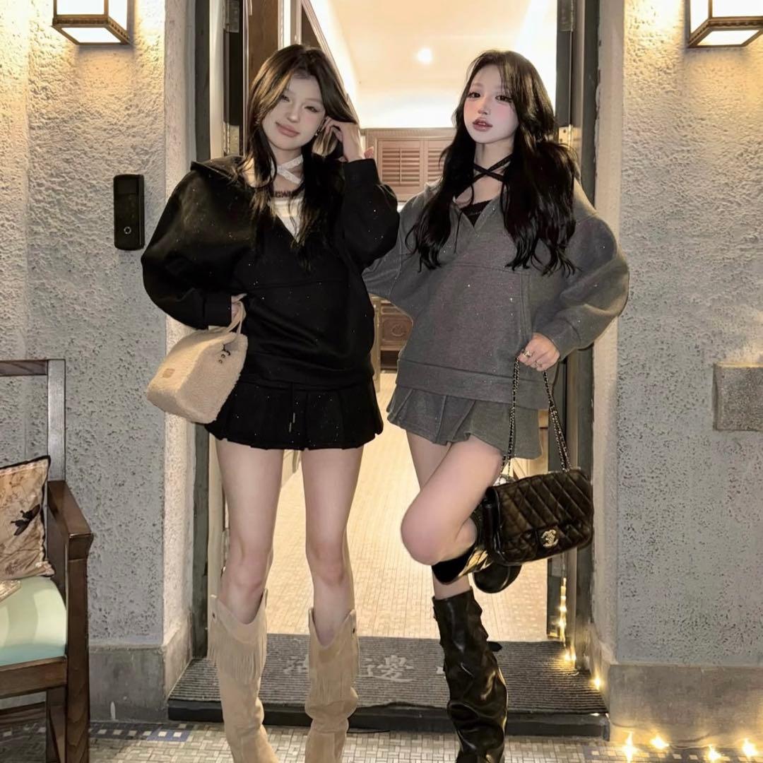 andwang アンドワン セットアップ kirakira キラキラ スカート - メルカリ