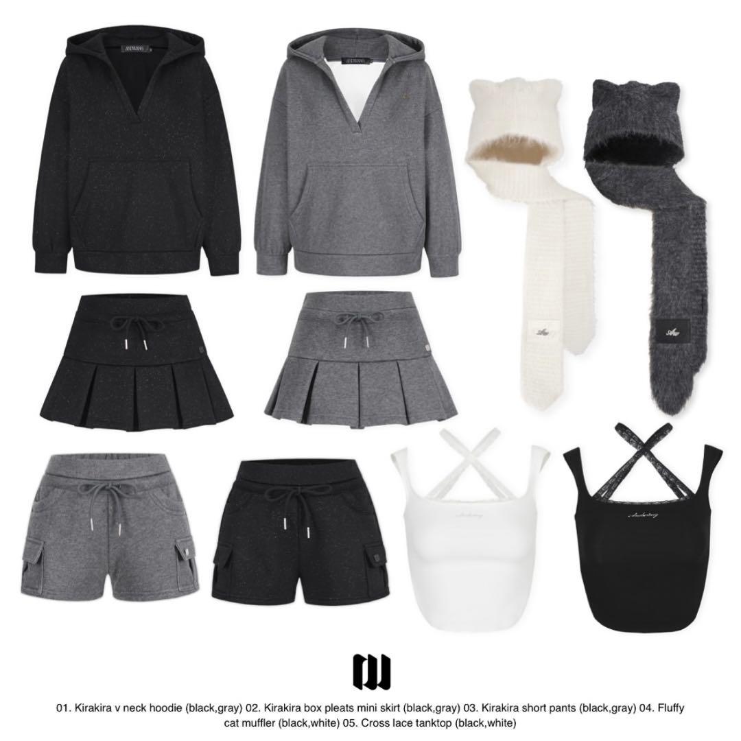 andwang アンドワン セットアップ kirakira キラキラ スカート - メルカリ