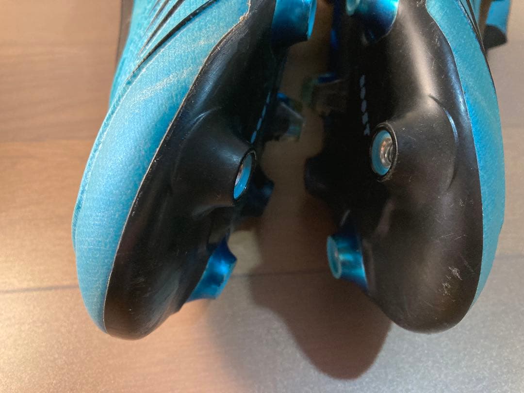 アディダス プレデター19+ sg 27.5cm ブルー サッカースパイク 緑