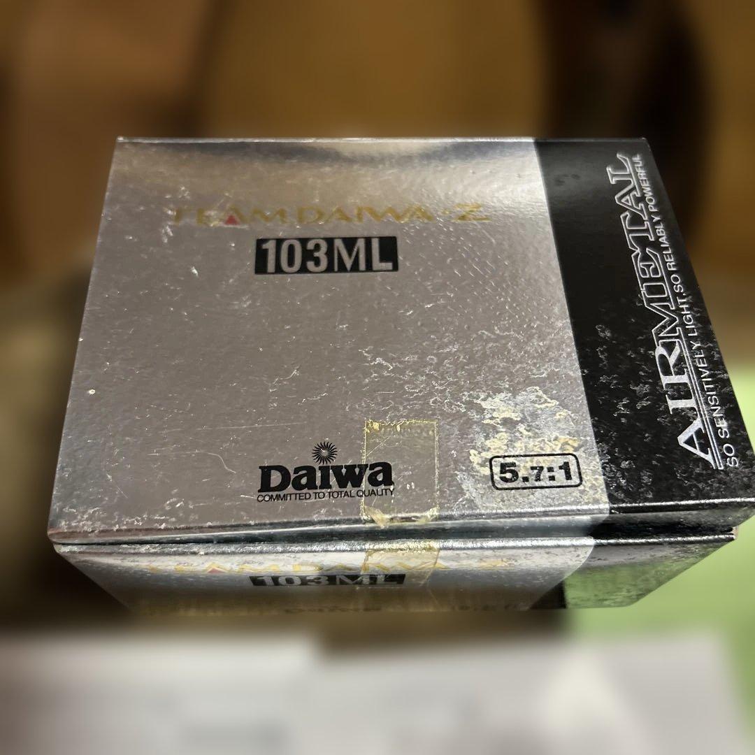 イマカツサイン入り TEAM DAIWA 103ML ベイトリール