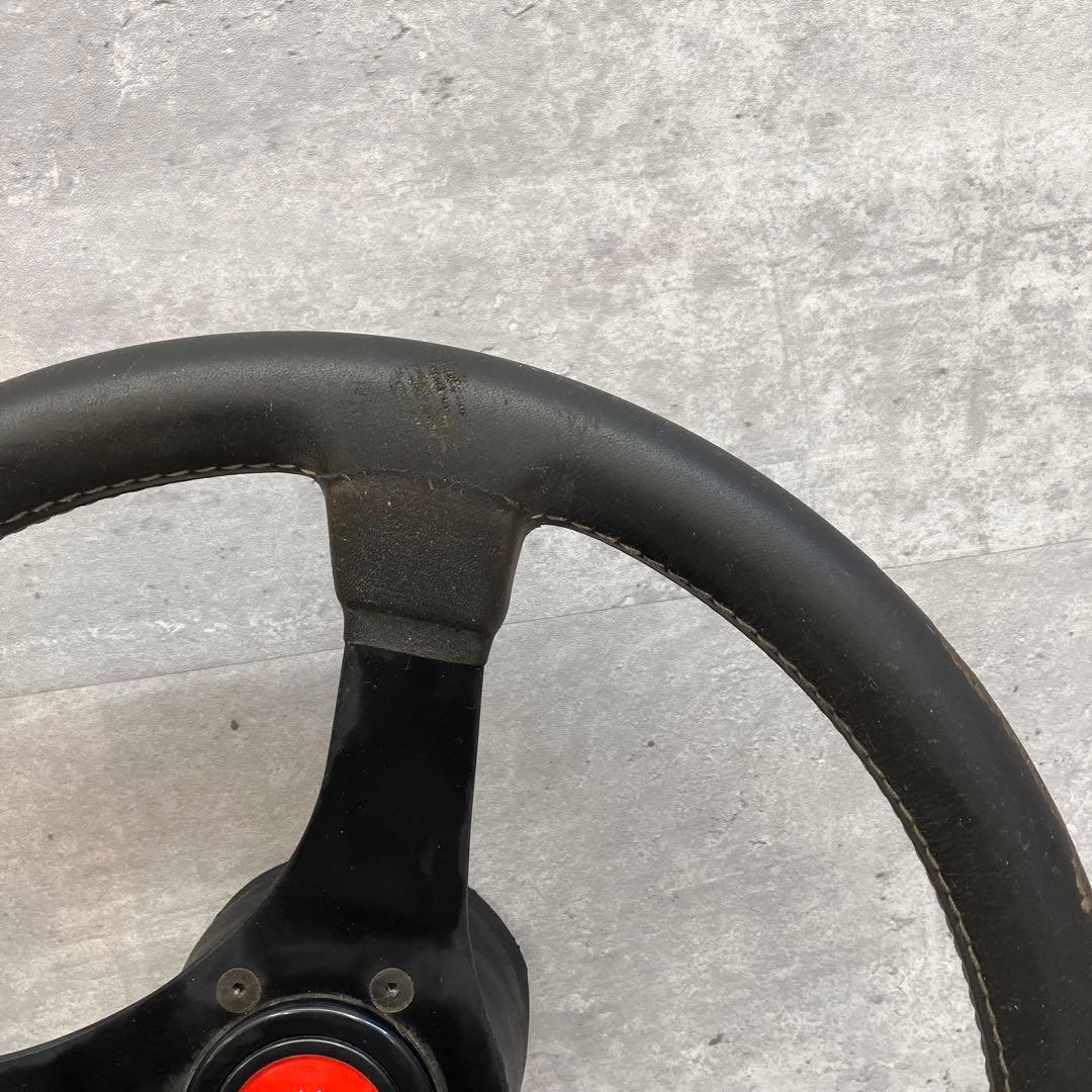 レトロ サソリ レザーステアリング ハンドル 車 旧車 ビンテージ